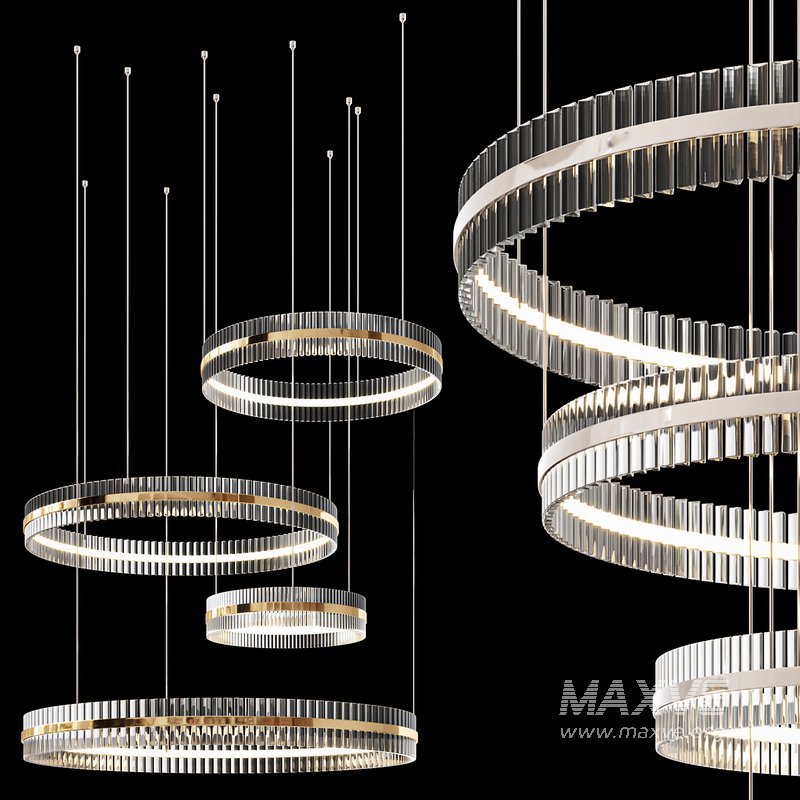 Baroncelli Saturno Chandelier - Image 5