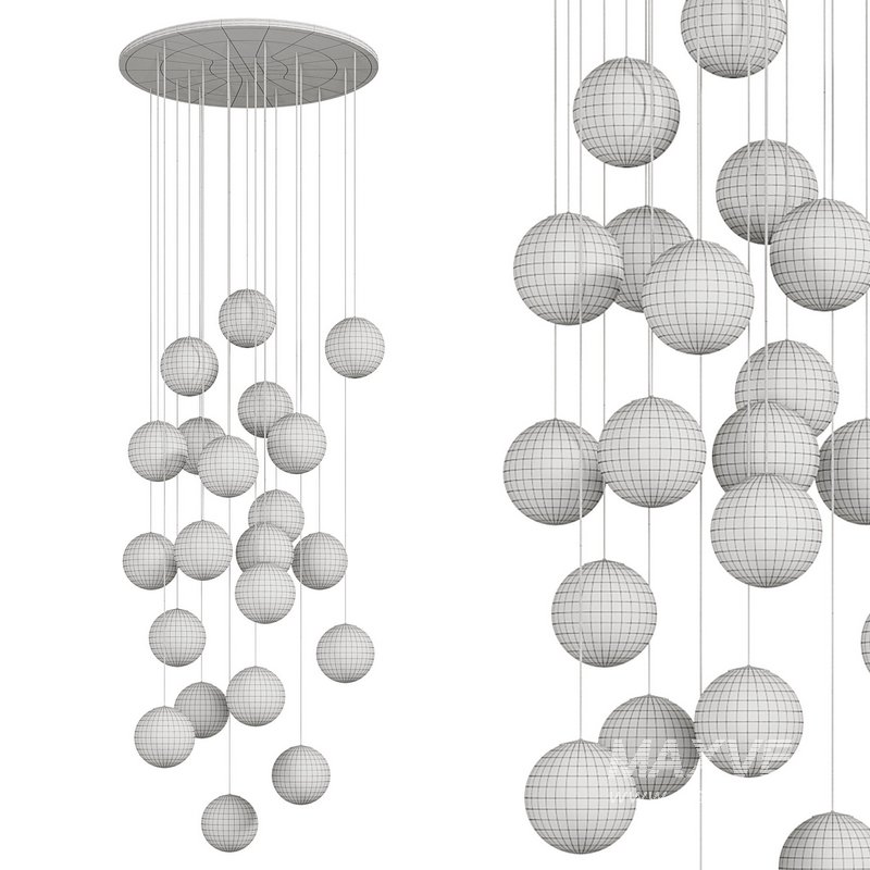 ANPERBAR Top 20L G9 52cm pendant lamp - Image 5