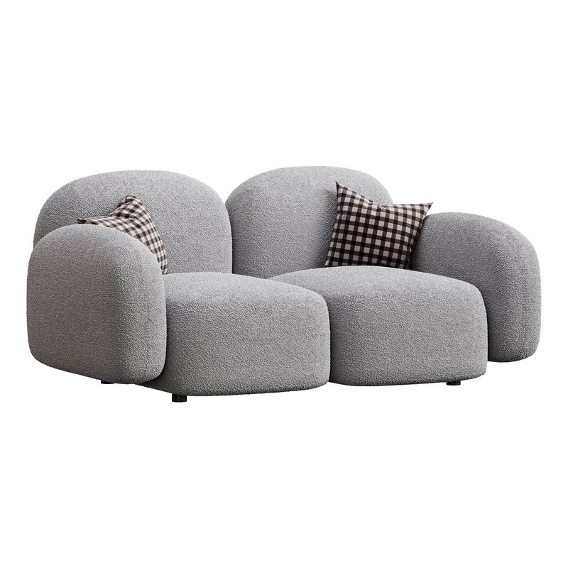Modern Loveseat sofa - Image 4