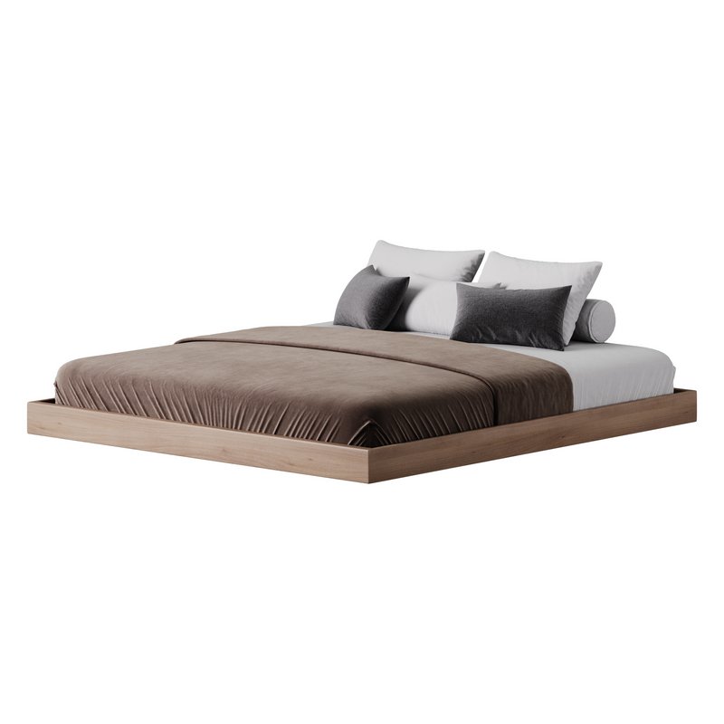Espresso Platform Bed - Image 5
