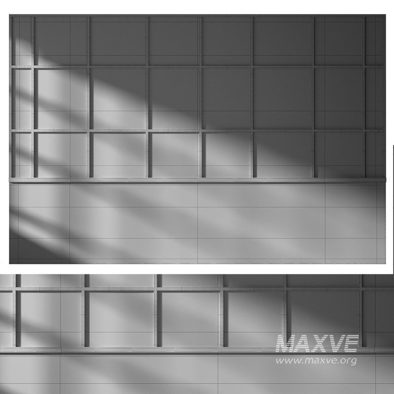 Decorative wall panel composition bedroom set 6 - Image 5