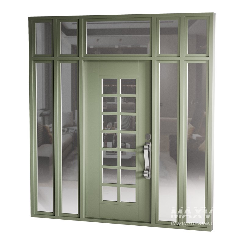 Modern entrance door 006 - Image 6
