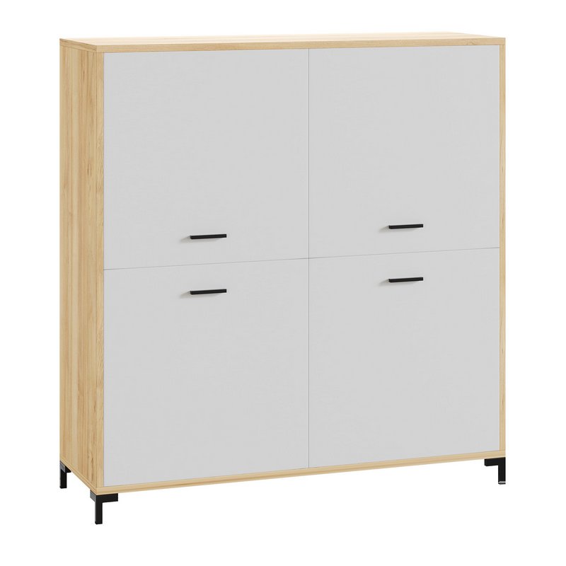 Cleveland-2 Wood White Cabinet - Image 5