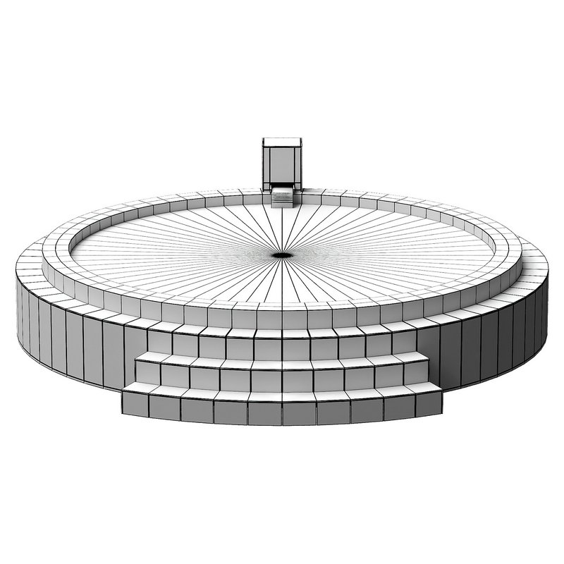 circular wooden pool - Image 5