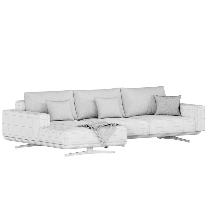 Zillis Corner Sofa By Skdesign - Image 6