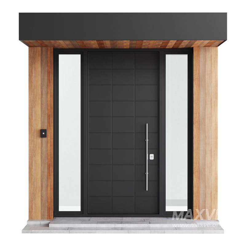 Modern entrance door 02 - Image 3
