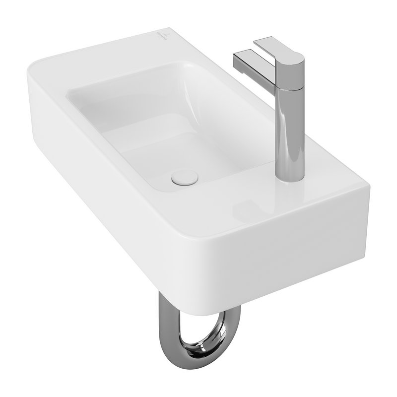 Villeroy and Boch Novo Wide Cloakroom Basin - Image 5