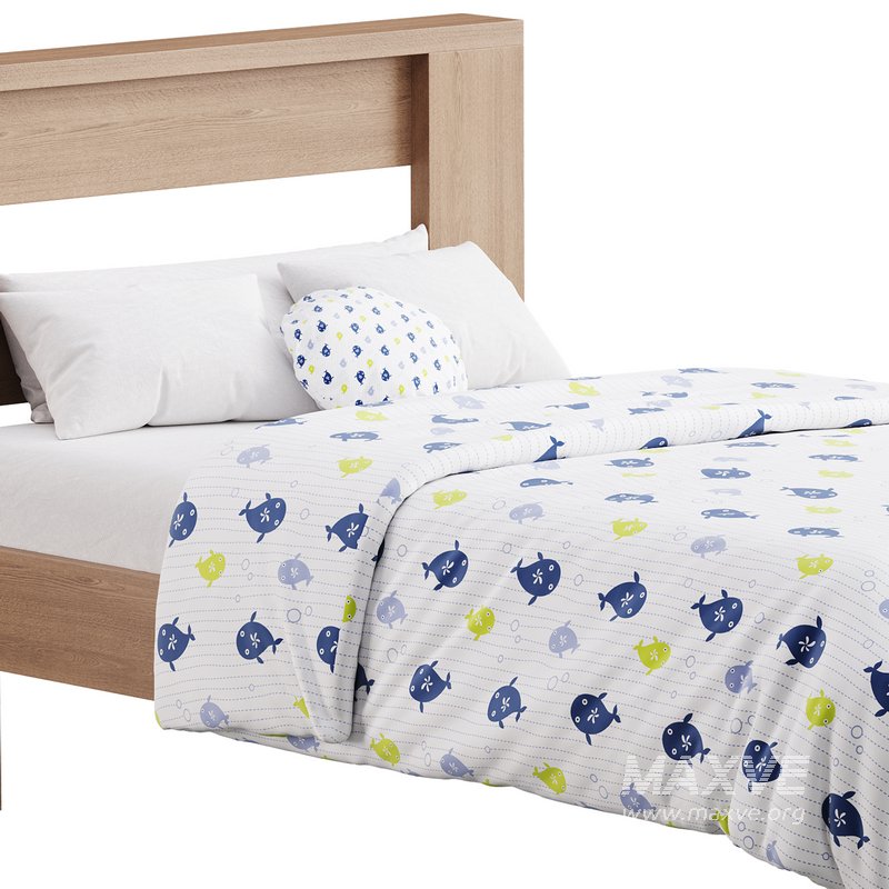 DHP Jaymee Kids Wood Platform Bed Frame - Image 4