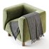 Veneto Velvet Poudre Armchair - Thumbnail 6