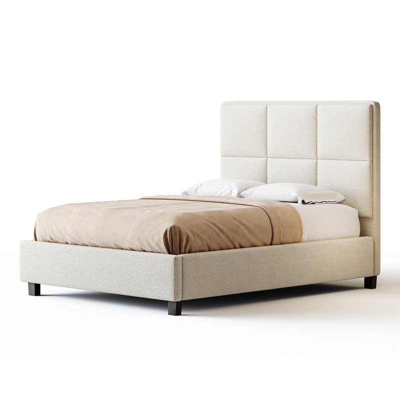 Flair 3-Piece Full Bed – Grey - Image 4