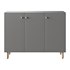 Hanna s Cabinet 2 Grey - Thumbnail 5