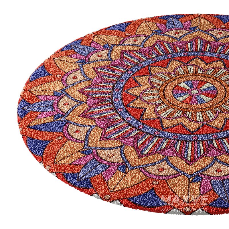 Round carpet 17 - Image 6