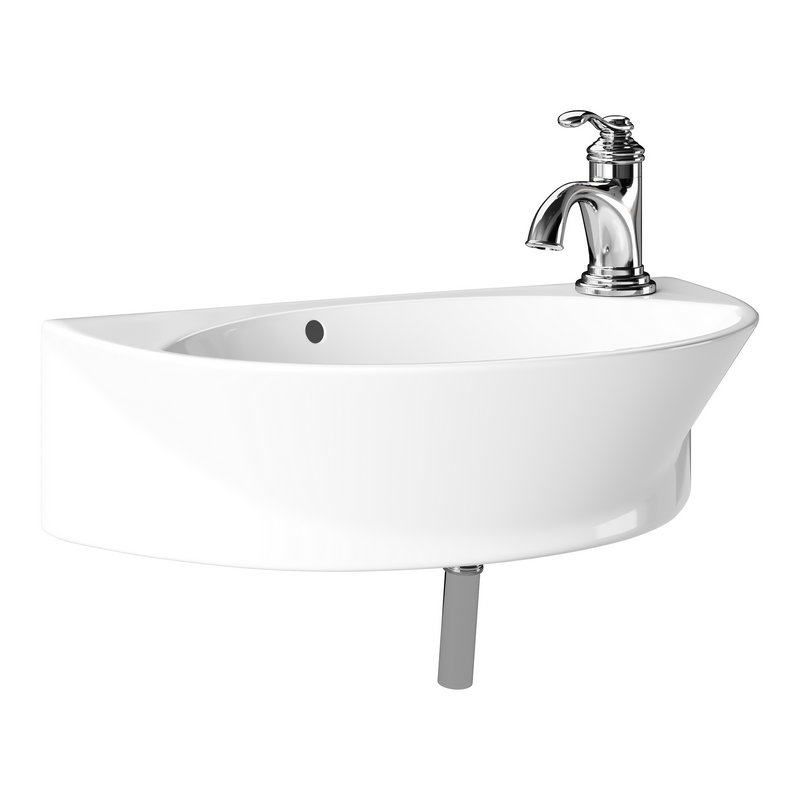 Small Wall Mount Sink for Bathroom - Image 6