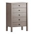 Calistoga 5 Drawer Tallboy Dresser - Thumbnail 5