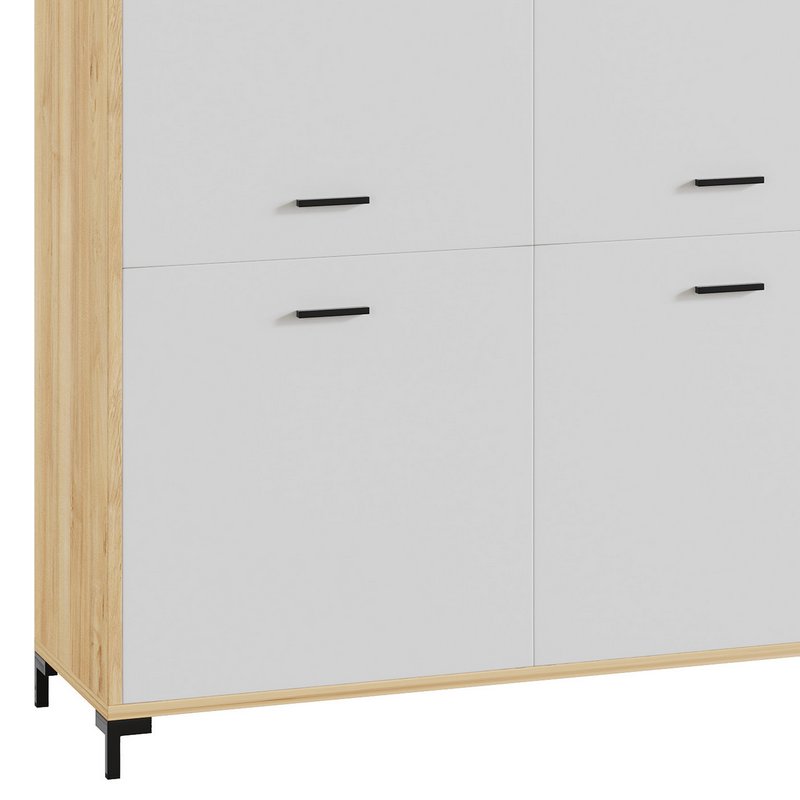 Cleveland-2 Wood White Cabinet - Image 6