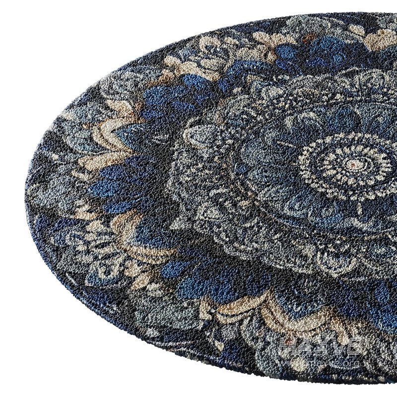 round carpet 27 - Image 6