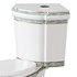 Corner Elongated Two Piece Dual Flush Bathroom Toilet - Thumbnail 6