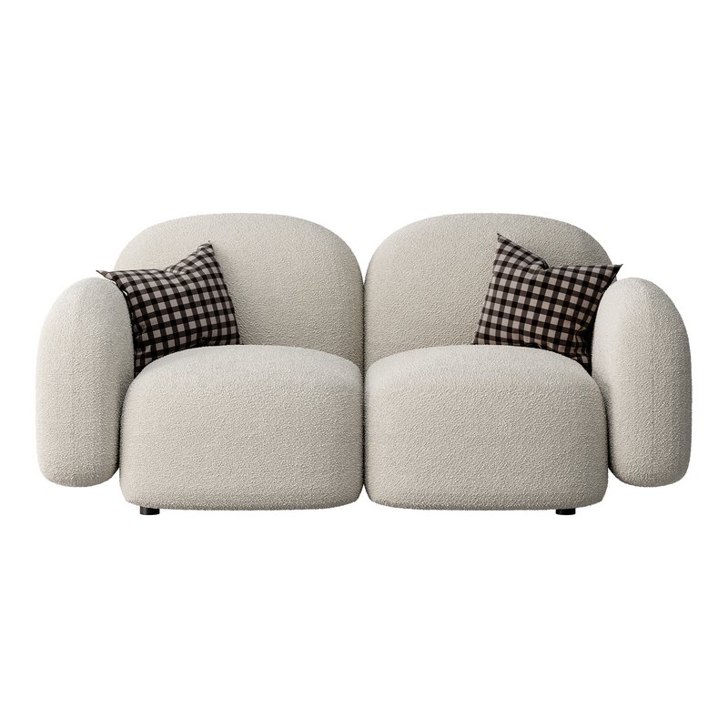 Modern Loveseat sofa - Image 7