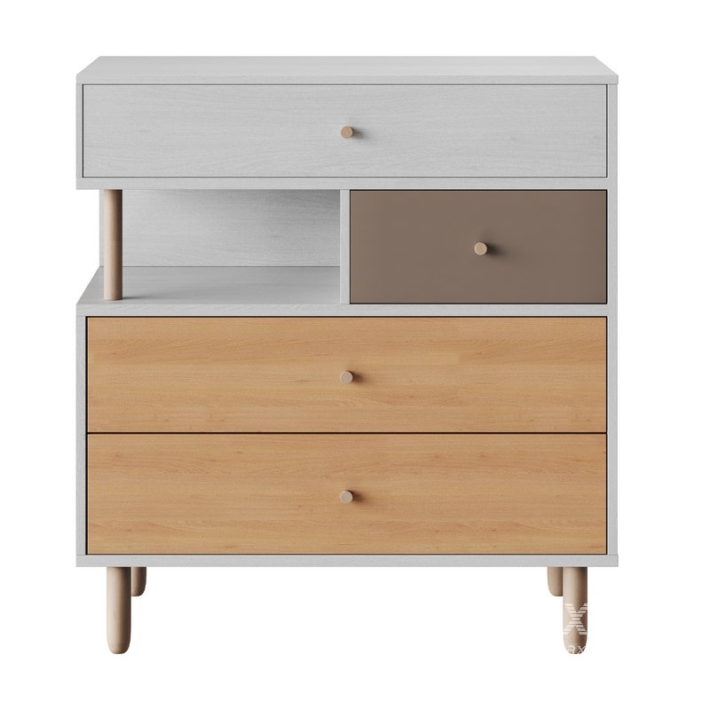 Deakins Chest of Drawers 1 Gene Latte Plywood - Image 6