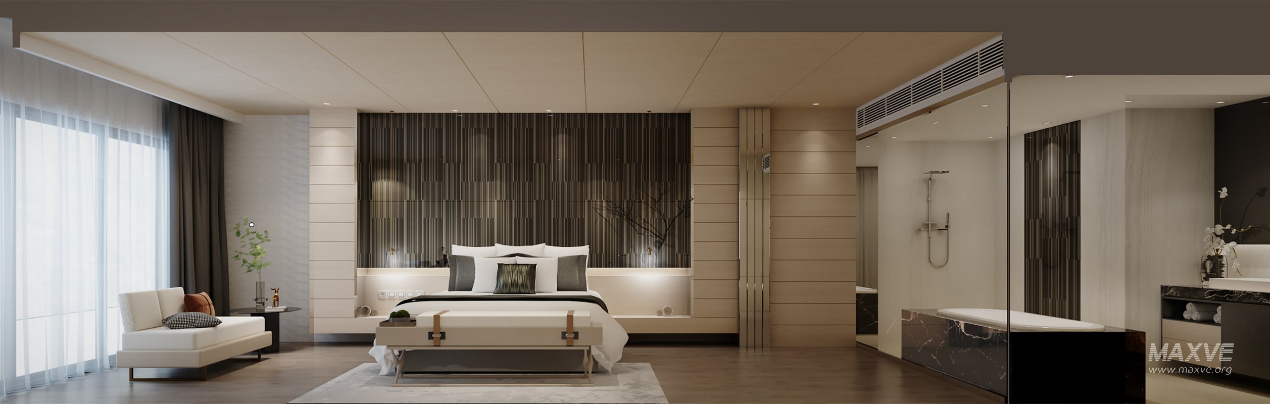 Modern bedroom - Image 2