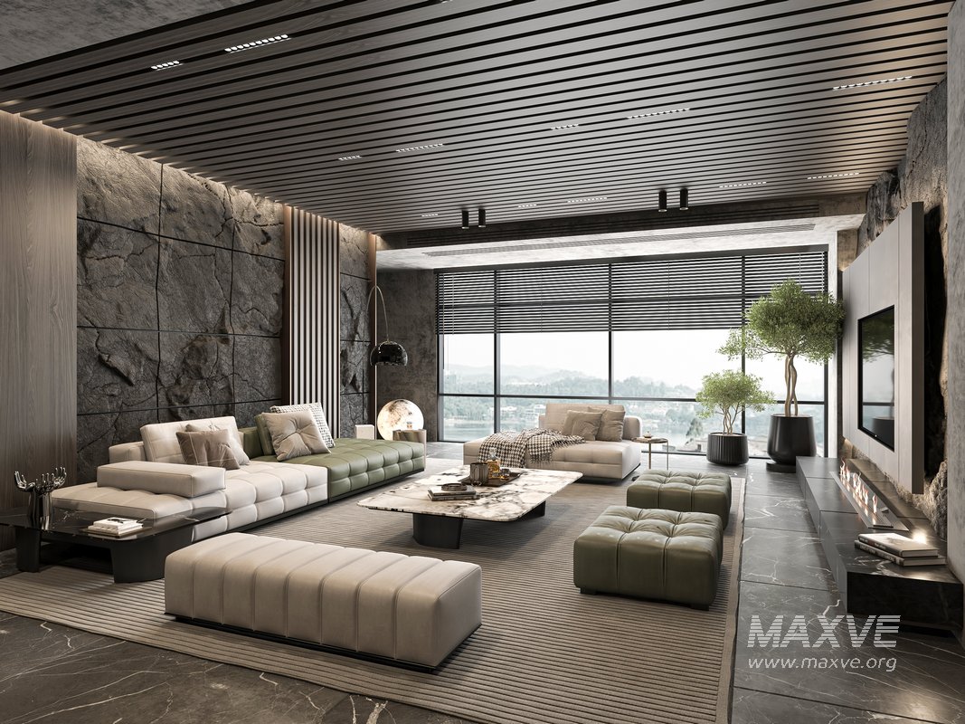Modern living room - Image 1