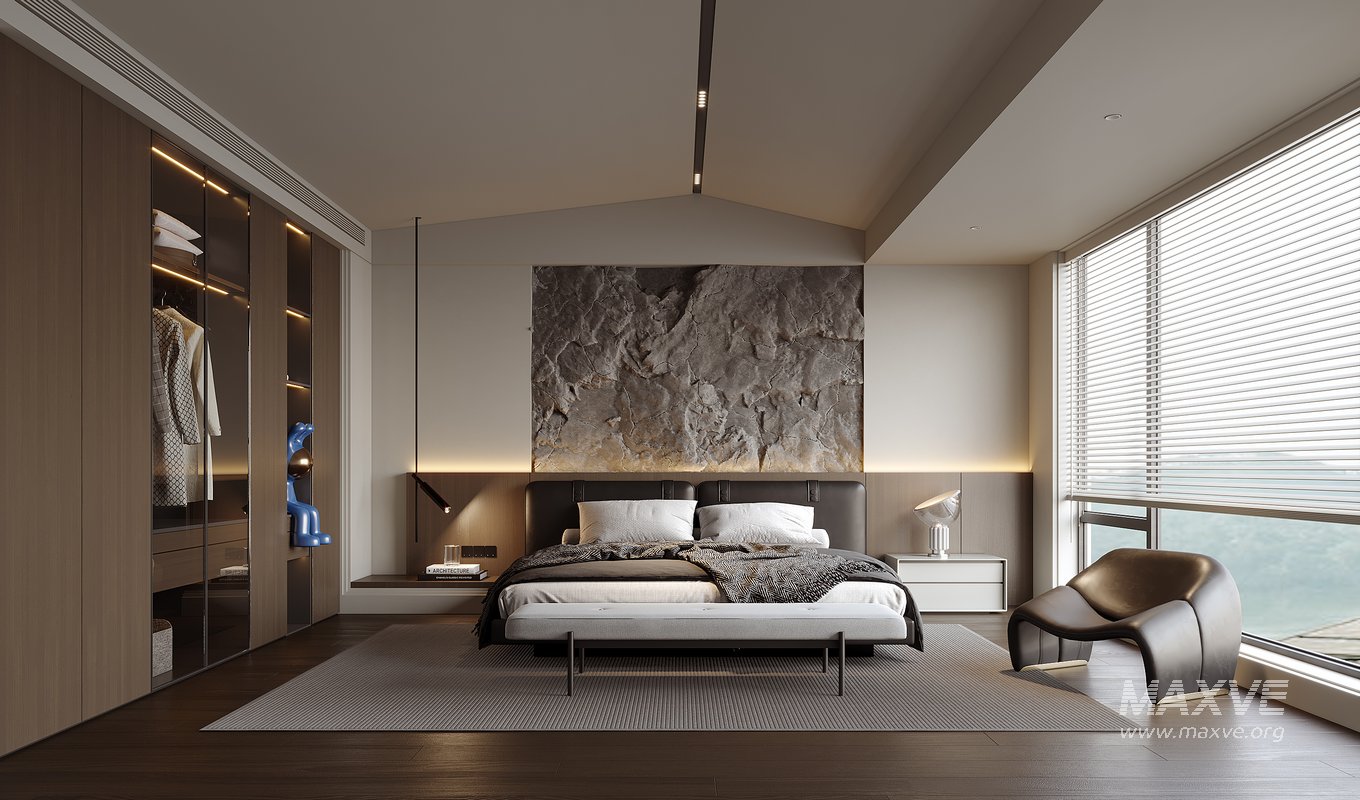 Modern bedroom - Image 1