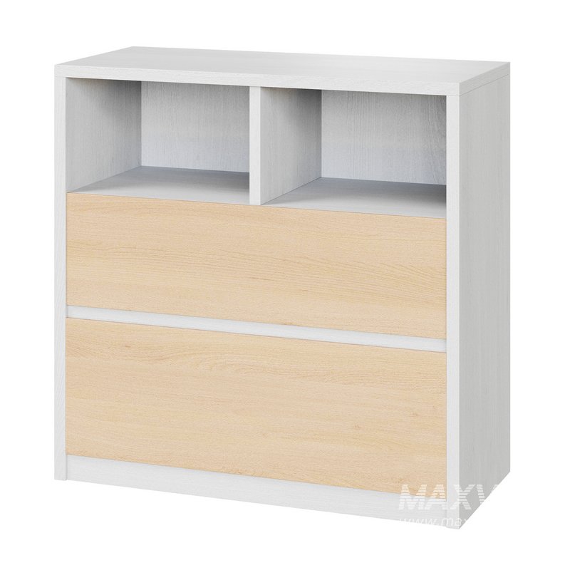 Penny Gene Plywood Latte Chest of Drawers - Image 5