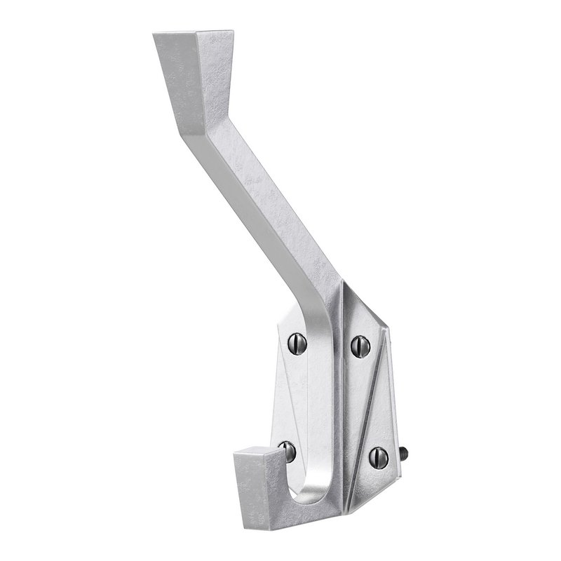 Renovator Supply Heavy Duty Coat Hooks Double Hook Coat Hanger - Image 5