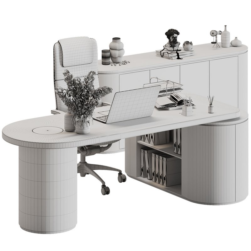 Office Furniture Manager set 26 - Image 5
