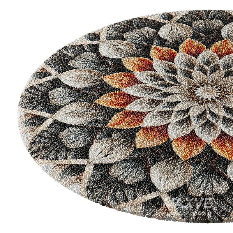 round carpet 14 - Image 5