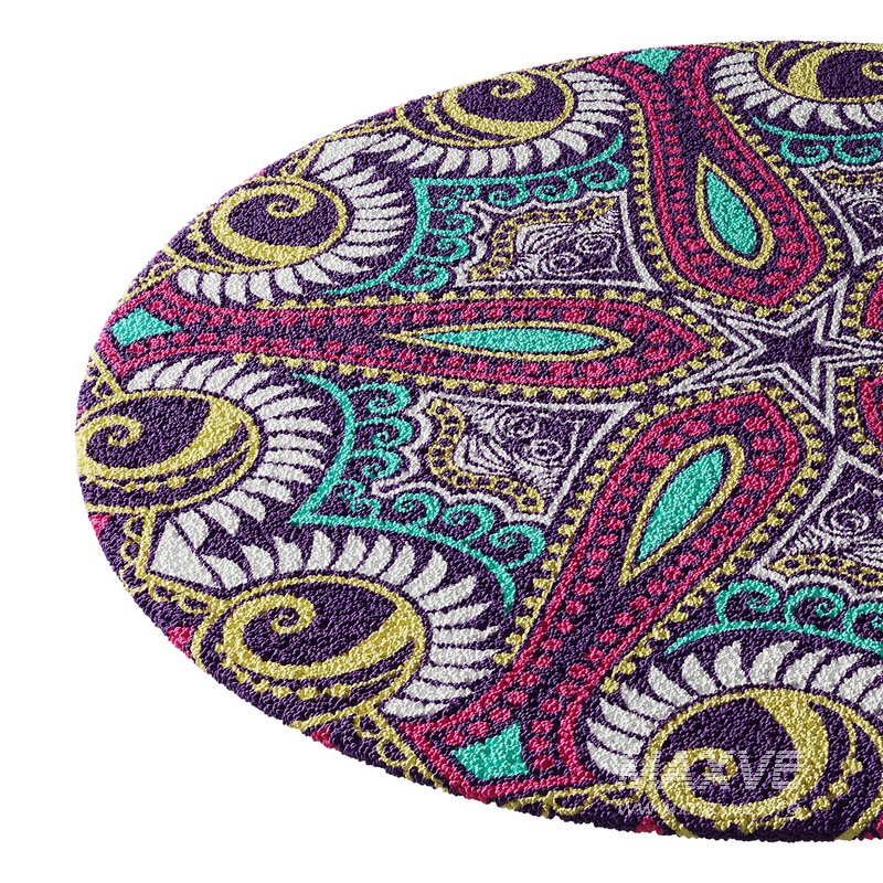 Round carpet 21 - Image 8