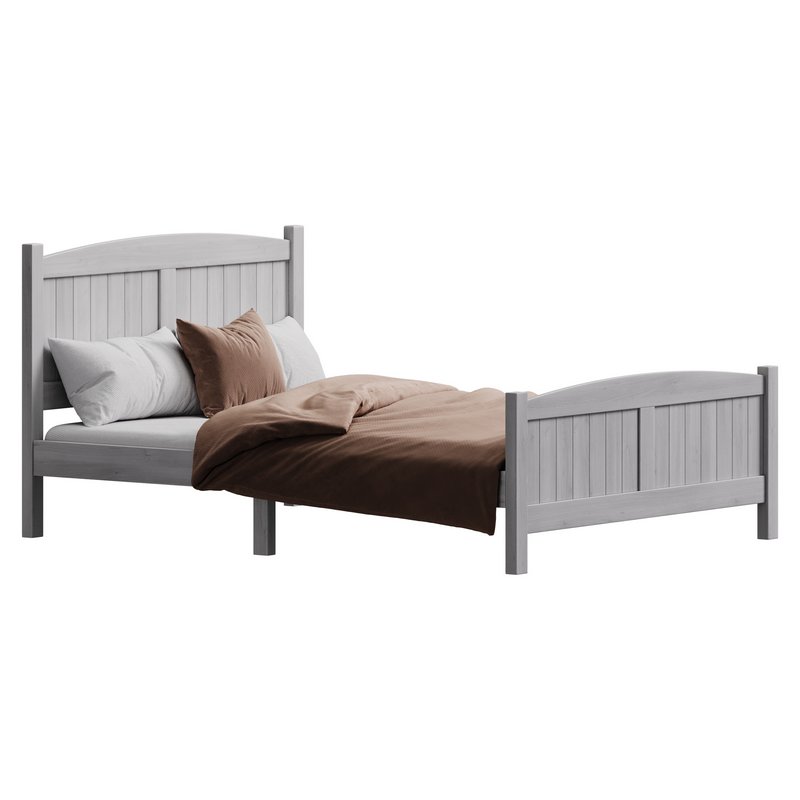 kids bed Zimtown Full Bed Frame - Image 6