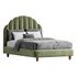 Lime Green Padded Panel Bed - Thumbnail 4