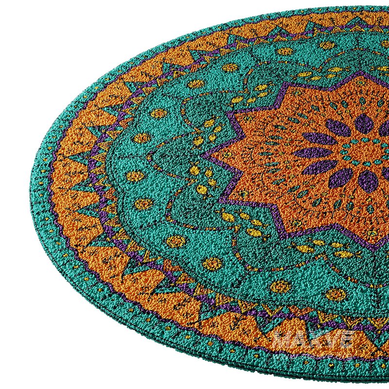 round carpet 22 - Image 8