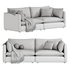Unwind 2 Piece Slipcovered Sectional - Thumbnail 3