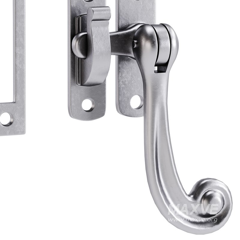Black Window Sash Door Lock - Image 6