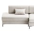 Corner sofa Edwin Velvet Terra - Thumbnail 6