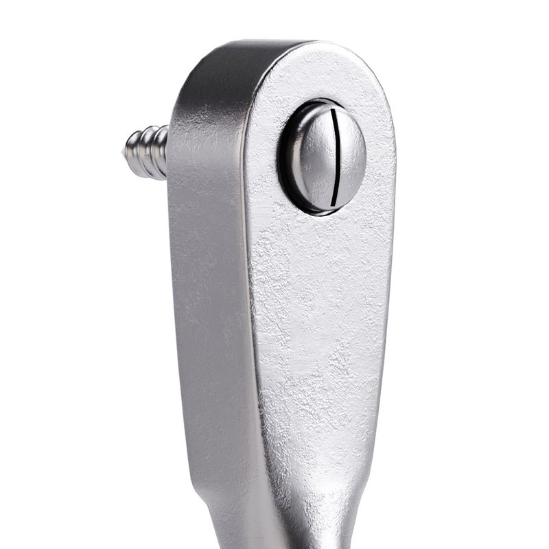 Black Wall Mount Coat Hook - Image 6