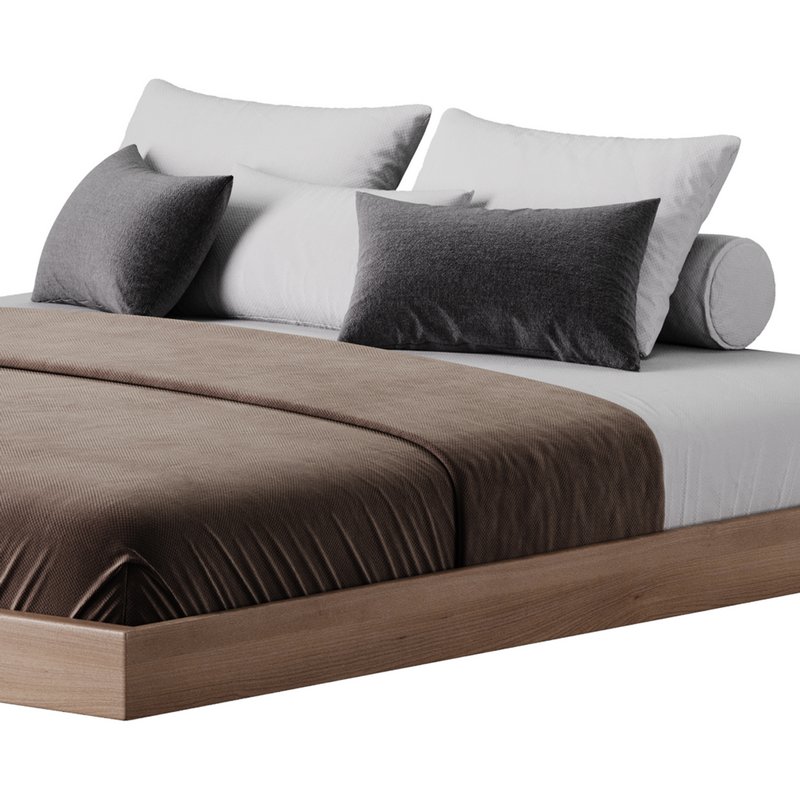 Espresso Platform Bed - Image 6
