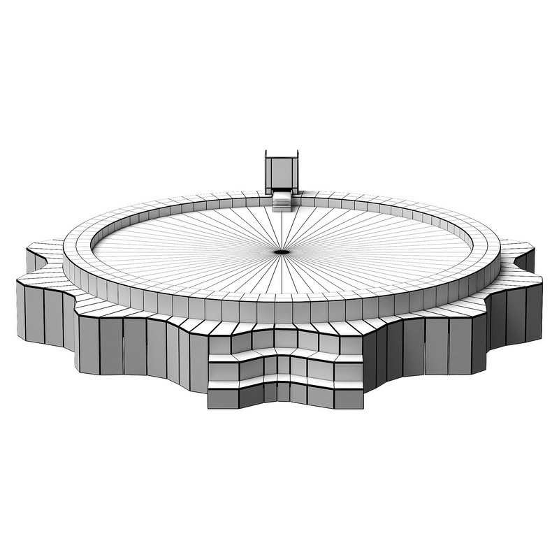 star wooden pool - Image 6