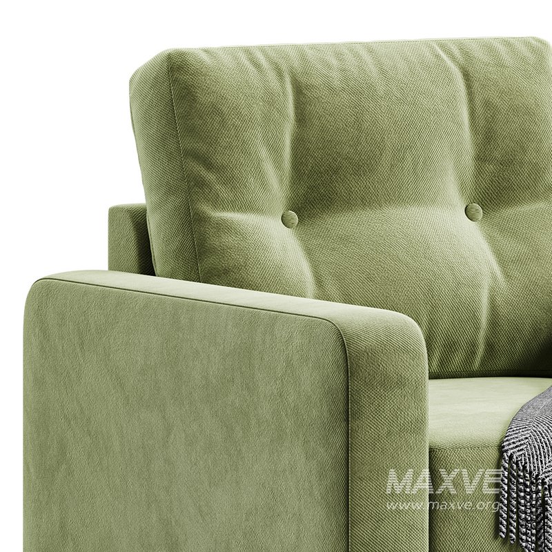 Deans armchair leather - Image 8