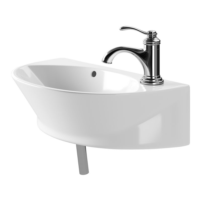 Small Wall Mount Sink for Bathroom - Image 7