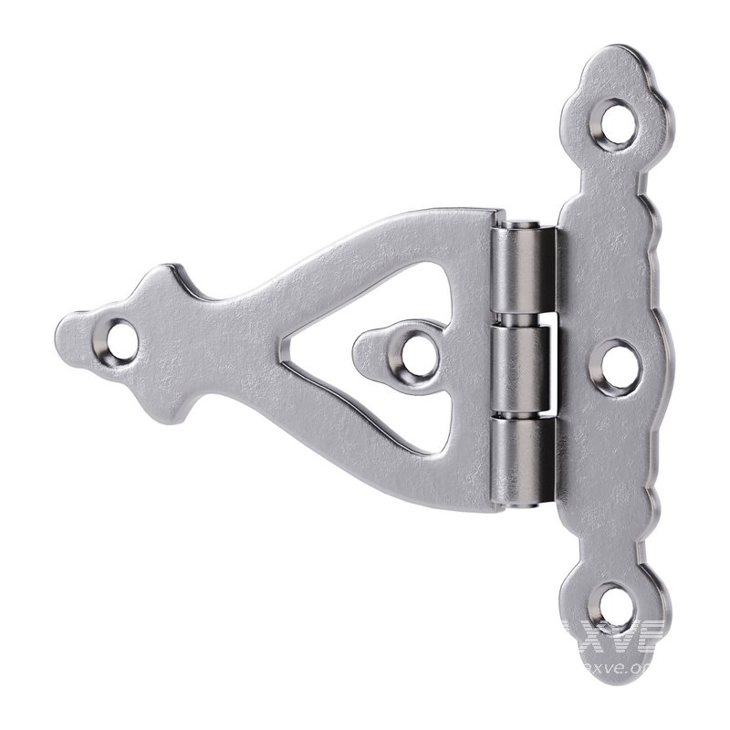 Black Wrought Iron Door Hinges - Image 7