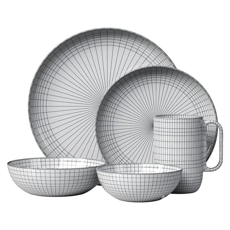 Miller Full Dinnerware Set - Image 6