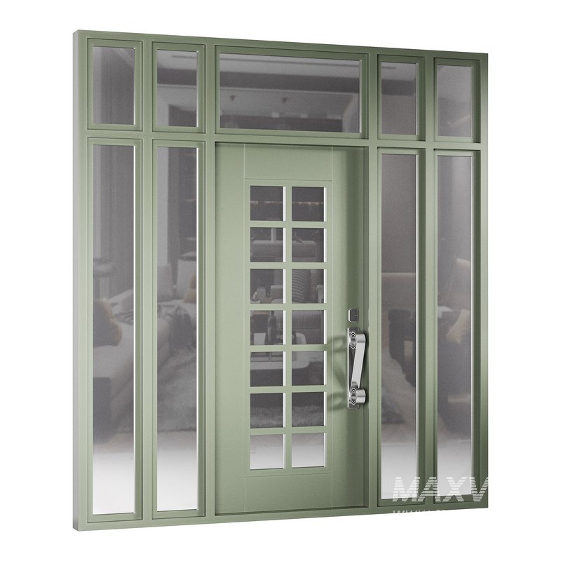 Modern entrance door 006 - Image 7