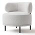 Penn Taupe Boucle Wing Back Accent Chair - Thumbnail 6