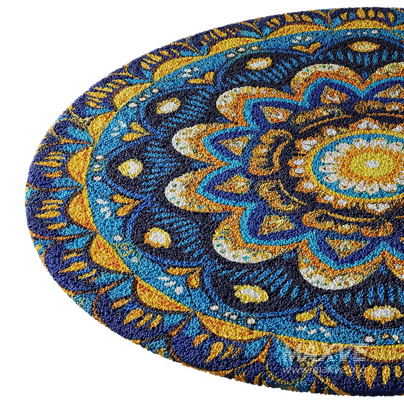 round carpet 12 - Image 7