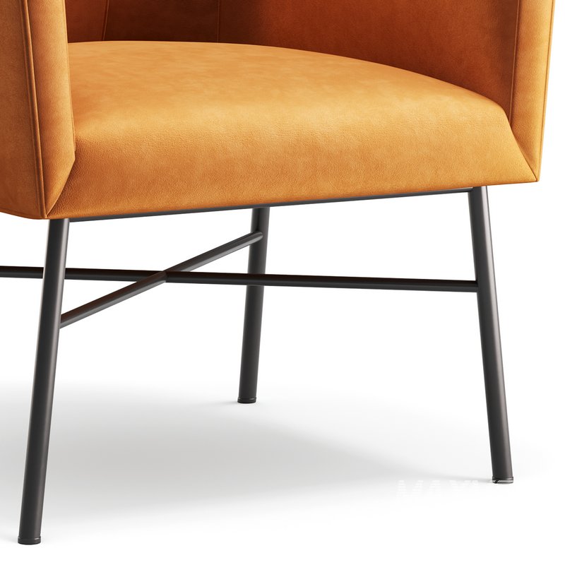 Aurelie Tub Chair in Emerald Green Velvet - Image 7