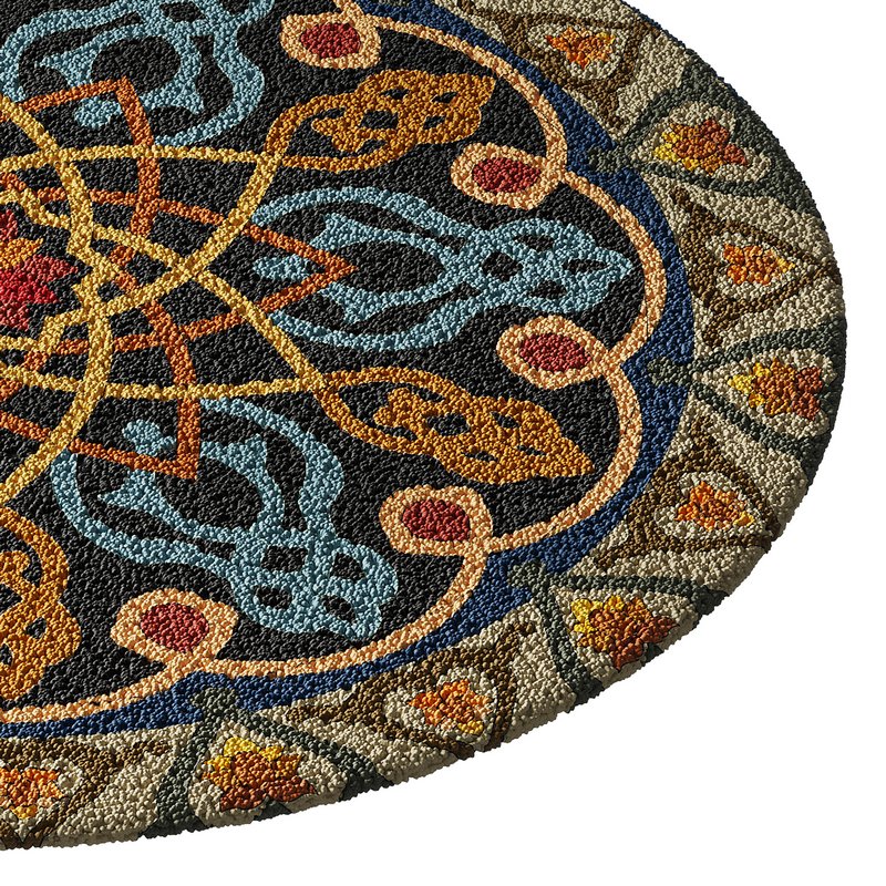 round carpet 25 - Image 6