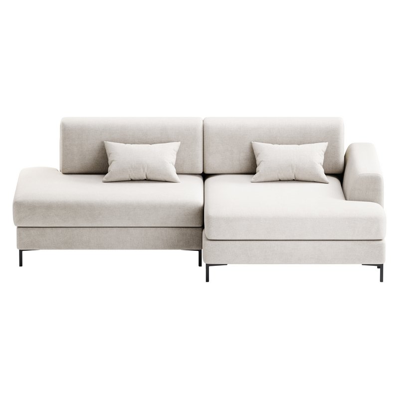 Corner sofa Edwin Velvet Terra - Image 7